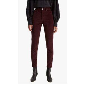 Levi's Women's Wedgie Skinny Jeans Size 24W  Button Fly Melbec Moleskin Color